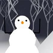 Affectionate Snowman - Guillaume Gouessan