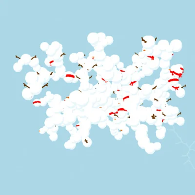 Preview of Degenerating Snowman by Gregoire Divaret