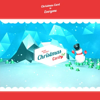Preview of Christmas Card to Everyone by Edan Kwan